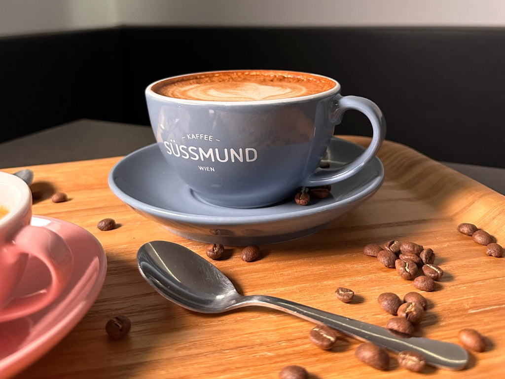 Milchkaffee zubereiten zuhause