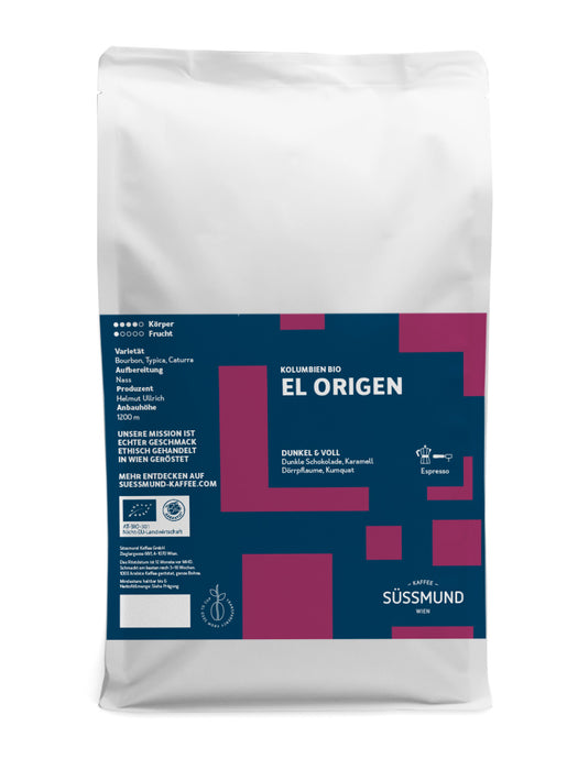 Kolumbien - Finca El Origen BIO & Direct Trade / Espresso