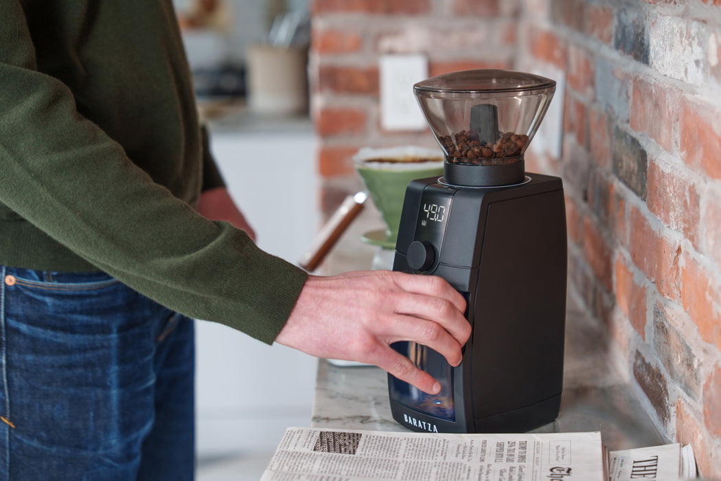 Kaffee frisch mahlen mit Baratza Encore ESP Pro