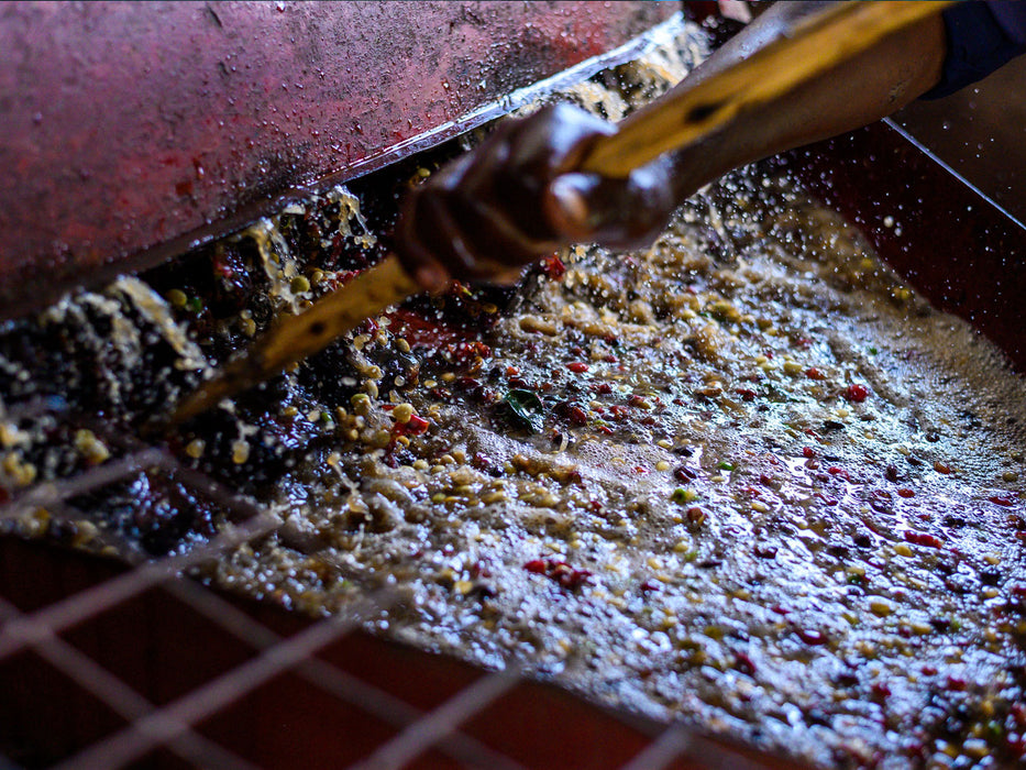 Kaffee Processing Washed in Kenia