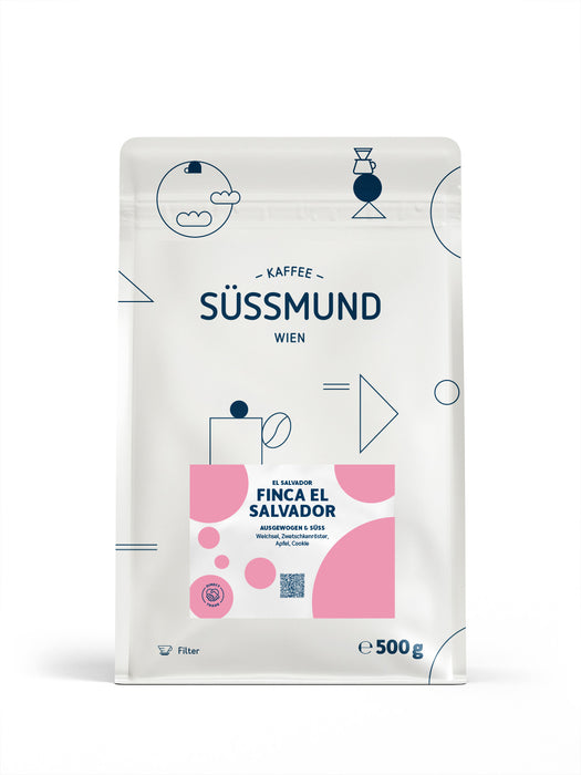 Fincal El Salvador Portillo Filterkaffee 500g Pack